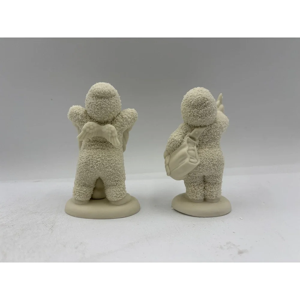 Dept 56 1996 Winter Tales of the Snowbabies With Hugs & Kisses Set of 2 68813
